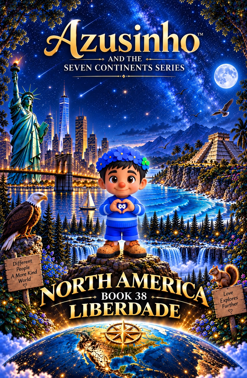 (PT)Série Sete Continentes · North América 38:Liberdade